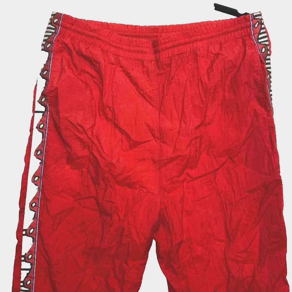 VINTAGE PS Sport Jogger Mens Medium Red Side Band Detail 80s 90s Running